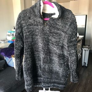 NWOT Altar’d State black 1/4 zip pullover